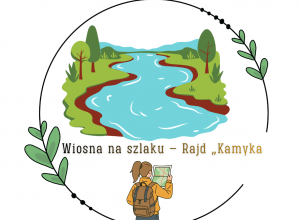Rzeka w lesie.